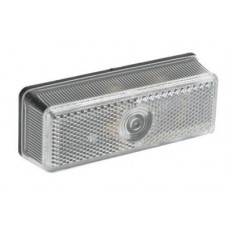 bel0029 Reservglas vit till positionslampa bel0002 