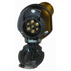 bel0043 Adapter för spänningsreducering 24-12v 7-7 polig 
