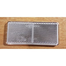 bel0428 Reflex vit rektangulär 40x90mm självhäftande 