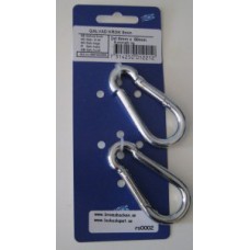 rs0002 Karbinhake längd 80mm 2-pack Ø8mm 