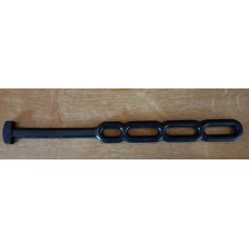 rs0163 Presenningssträckare/Gummistropp 4 steg/öglor längd 280mm 
