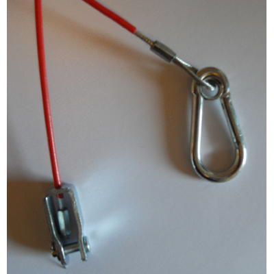 rsp0347 Katastrofwire Knott 1050mm karbinhake/gaffel 