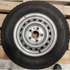 tbh0041 Dubbade C-vinterdäck på stålfälg 165/80x13"C 5/112mm 